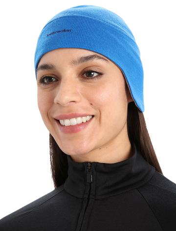 Pánské Klobouky Icebreaker Unisex Merino Quantum Beanie Blankyt | CZ 1862DFMN